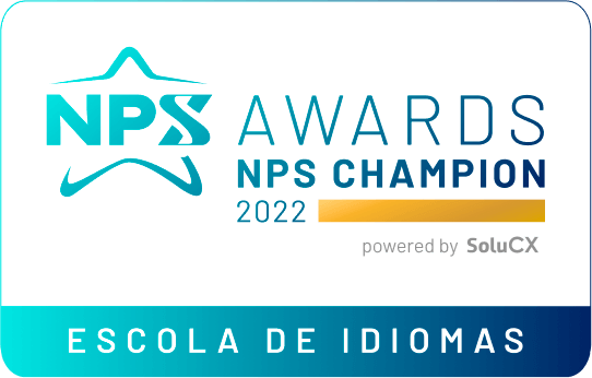O CNA Idiomas é referência em experiência do cliente e foi reconhecido com o prêmio NPS Champion no NPS Awards 2022